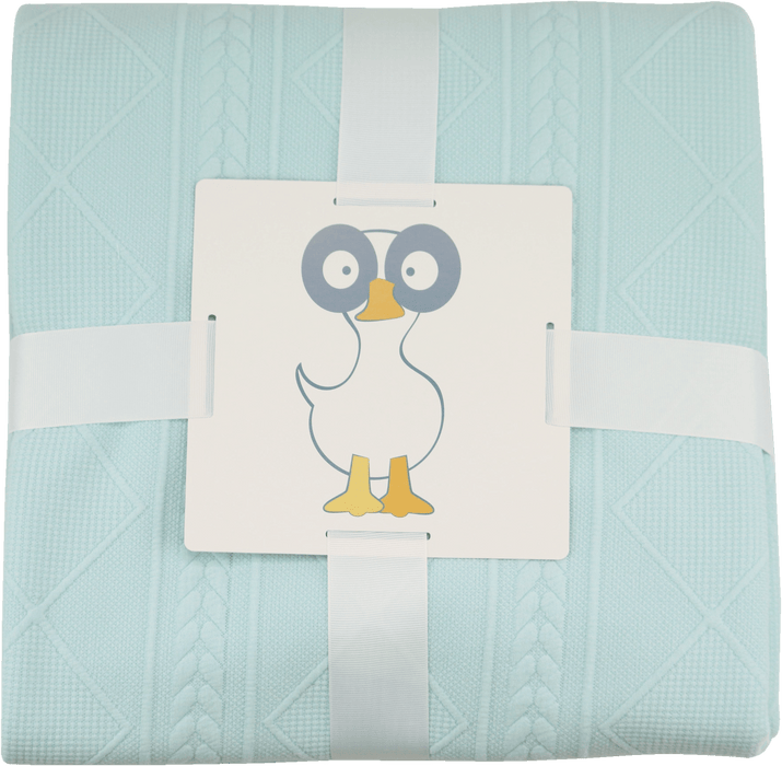 Goosewaddle® Mint 50" x 60" Full Size Knit Throw