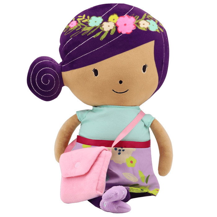 Goosewaddle® Parker the Woodland Princess Plush Doll: Inspired by the Book "The Forest of Whimsical Wonder"