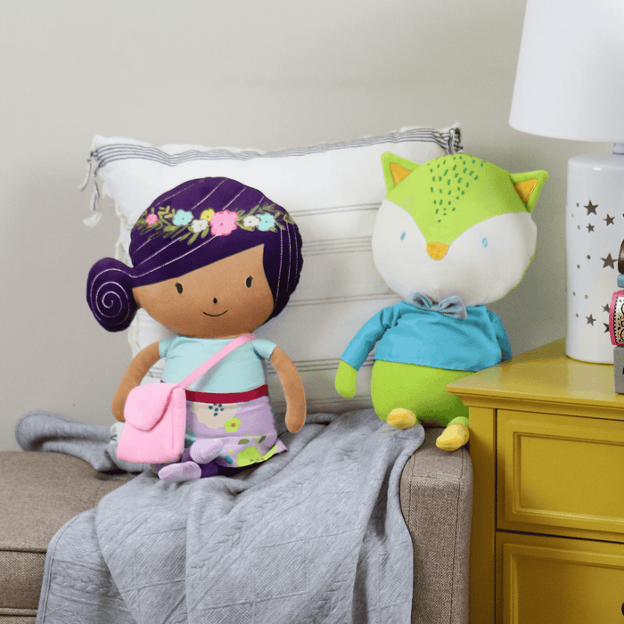 Goosewaddle® Parker the Woodland Princess Plush Doll: Inspired by the Book "The Forest of Whimsical Wonder"