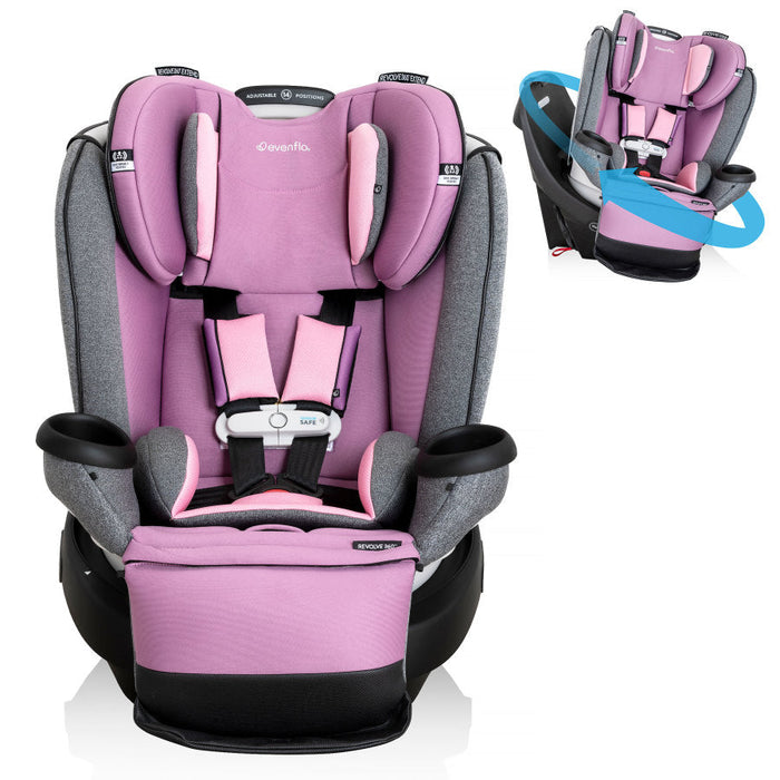 Evenflo® Revolve360 Extend All-in-One Rotational Car Seat with SensorSafe