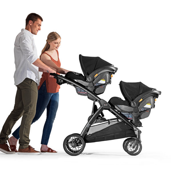 Chicco Corso Flex Infant Car Seat Adapter/Basket - Black