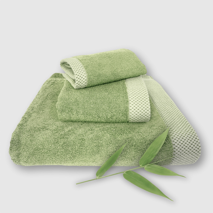 BedVoyage Bamboo Towel Set 3-Piece from BedVoyage Luxury Viscose - Sage