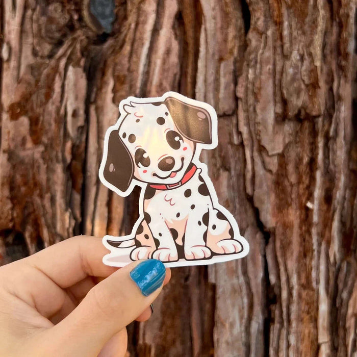 Stick With Finn Dalmatian Sticker