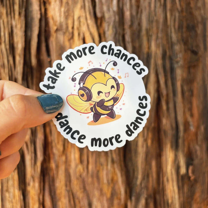 Stick With Finn Bee "Dance More Dances" Sticker