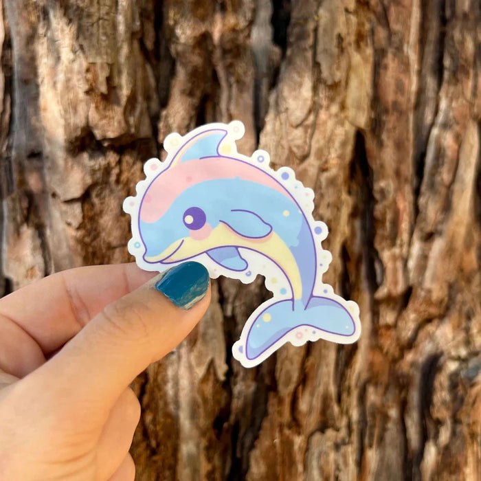 Stick With Finn Dolphin Sticker