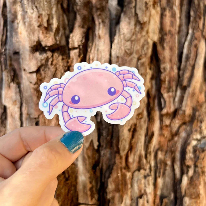 Stick With Finn Crab Sticker