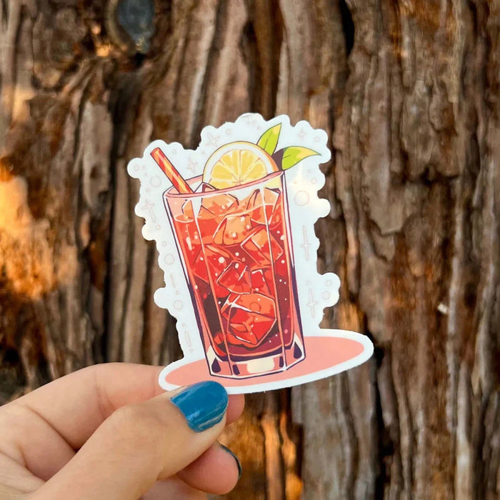 Stick With Finn Iced Tea Sticker