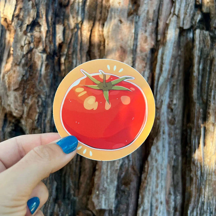 Stick With Finn Tomato Sticker