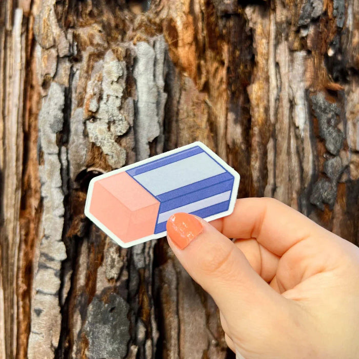 Stick With Finn Eraser Sticker