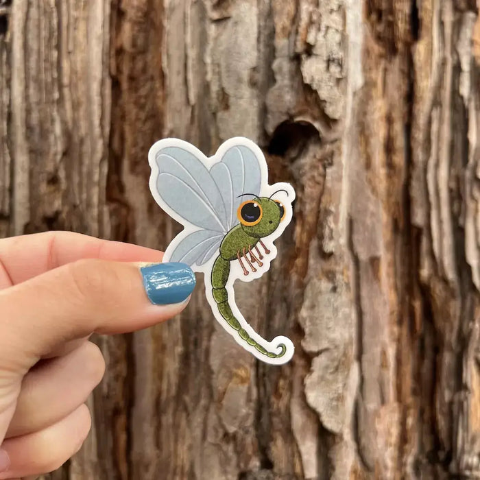 Stick With Finn Dragonfly Sticker