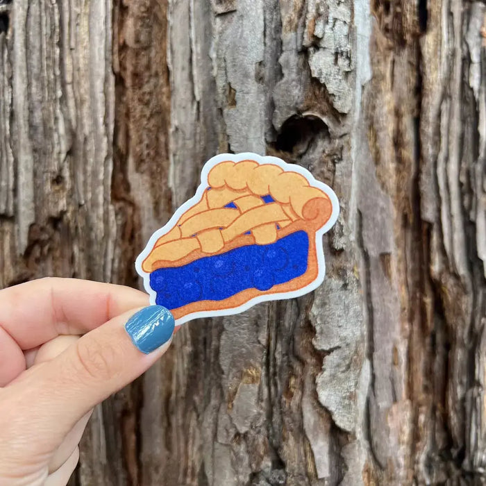 Stick With Finn Blueberry Pie Sticker