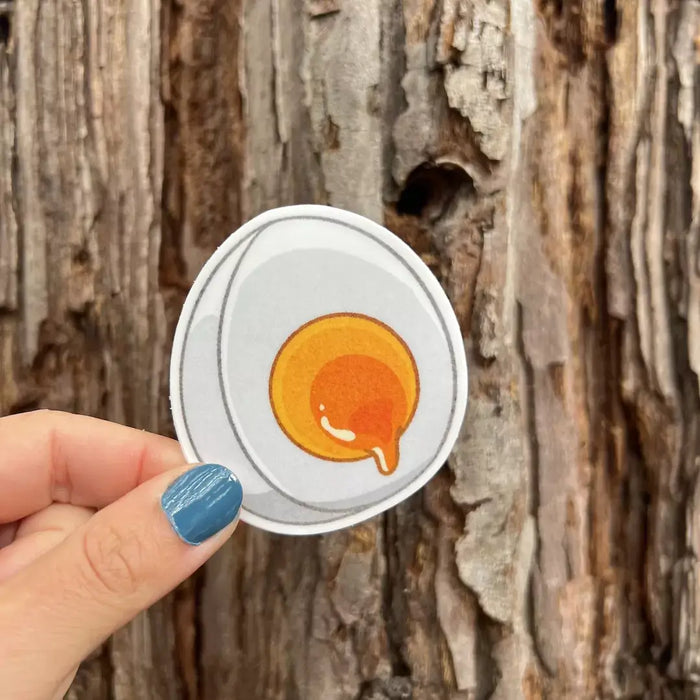 Stick With Finn Boiled Egg Sticker