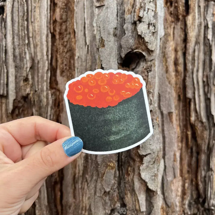 Stick With Finn Tobiko Sushi Roll Sticker