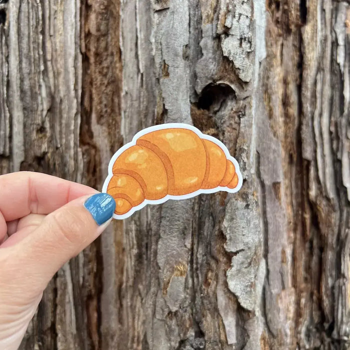 Stick With Finn Croissant Sticker