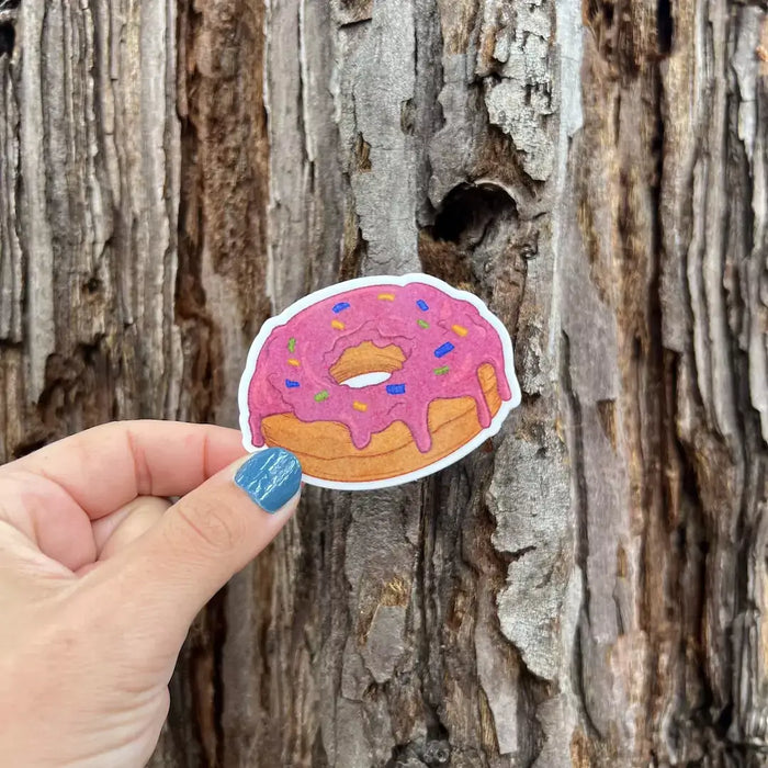 Stick With Finn Donut Sticker