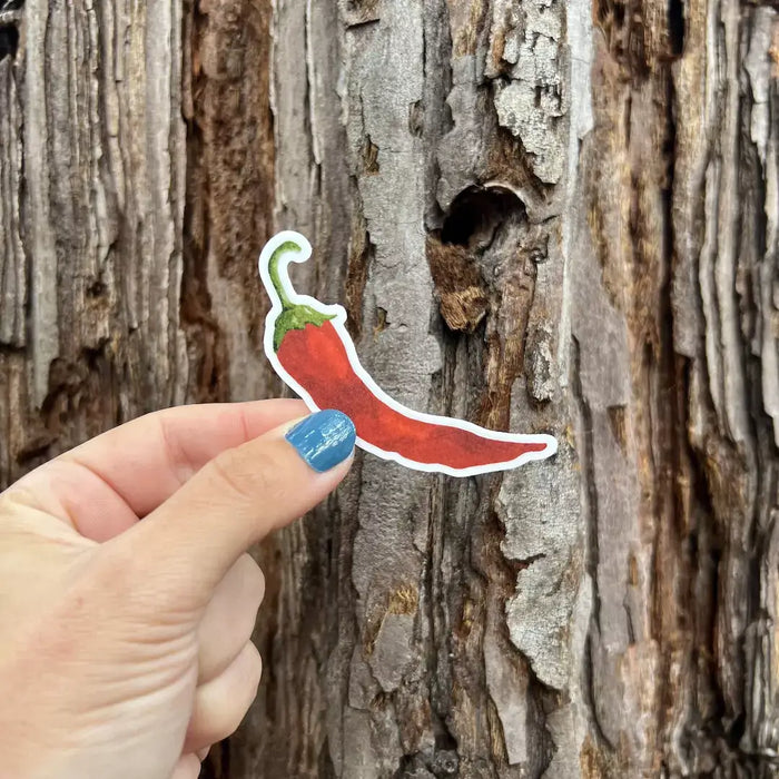 Stick With Finn Chili Pepper Sticker