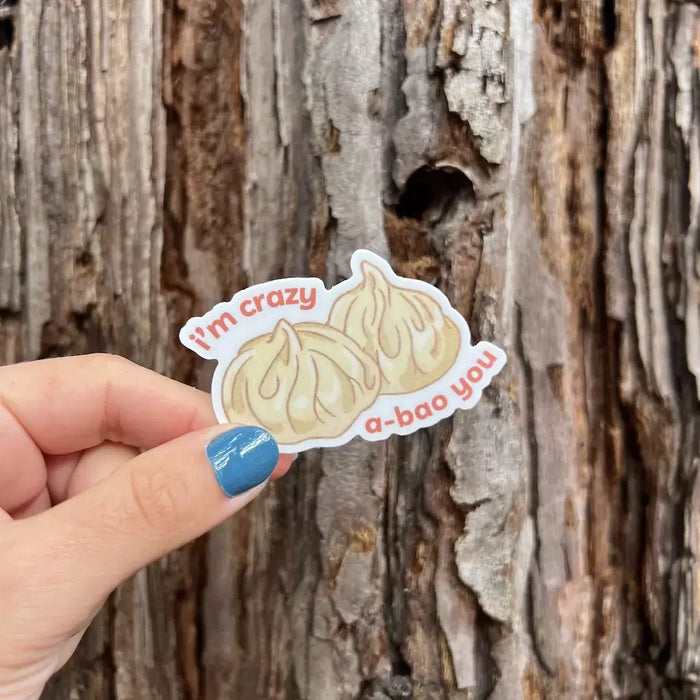 Stick With Finn I'm Crazy A-Bao You Sticker