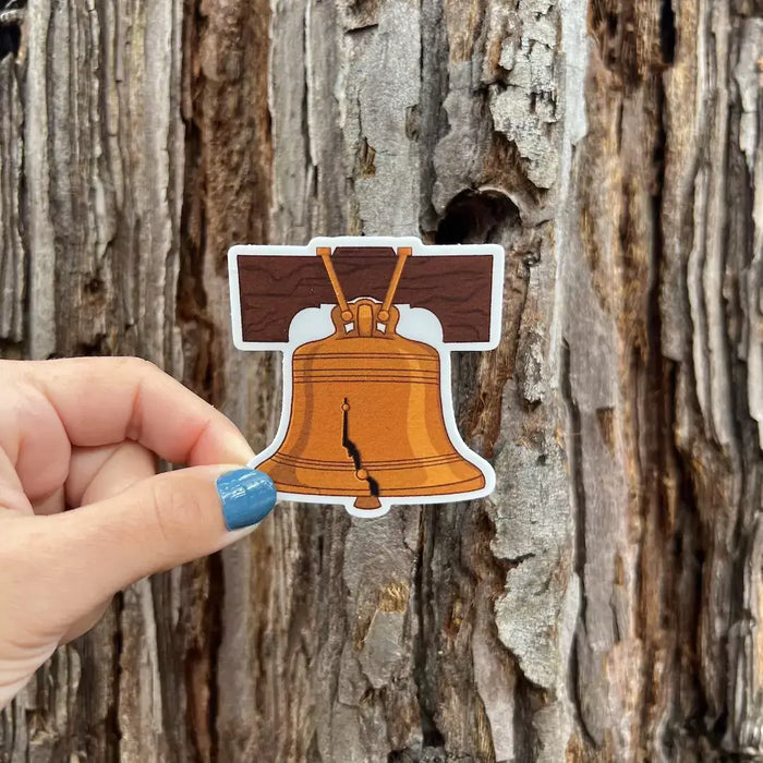 Stick With Finn Liberty Bell Sticker