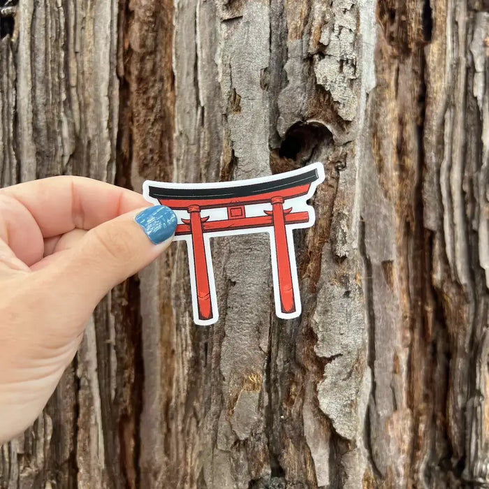 Stick With Finn Torii Gate Sticker