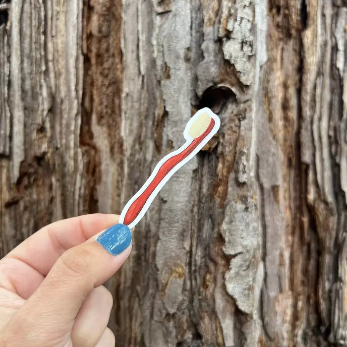 Stick With Finn Toothbrush Sticker