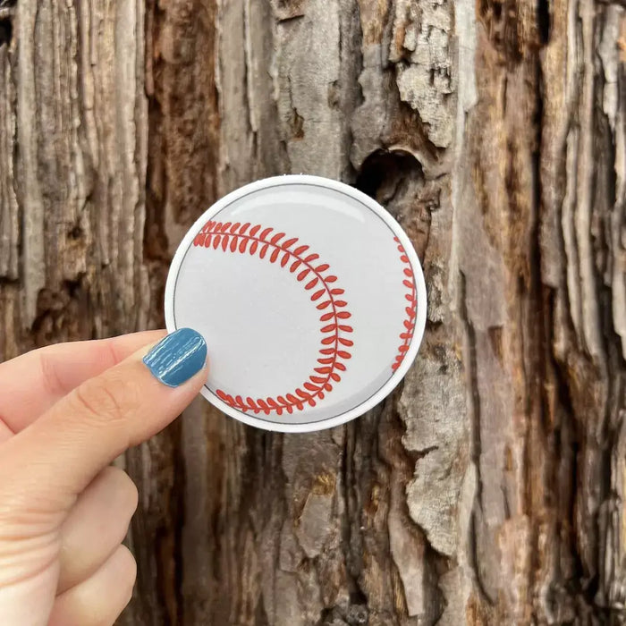 Stick With Finn Baseball Sticker