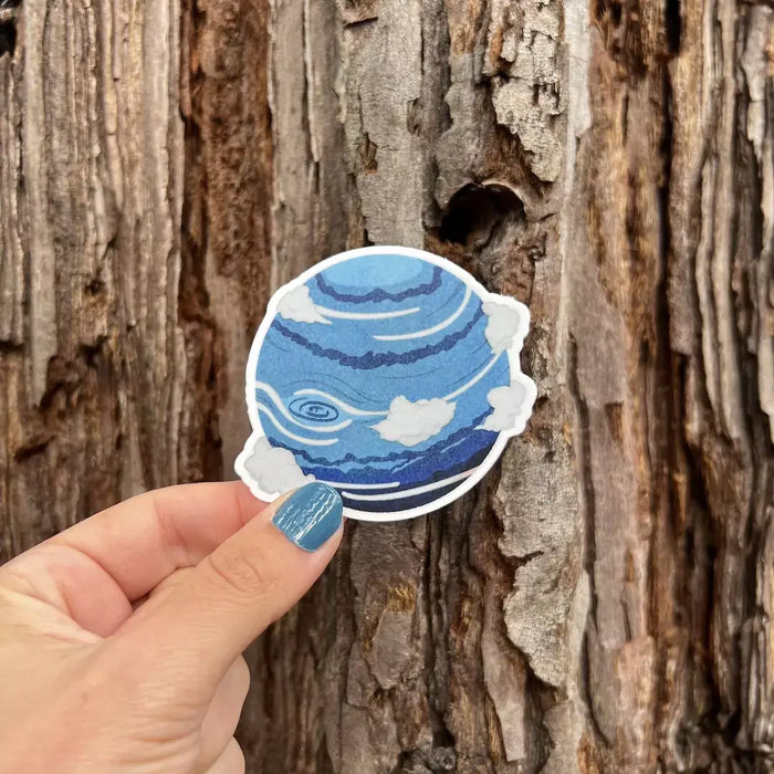 Stick With Finn Neptune Sticker