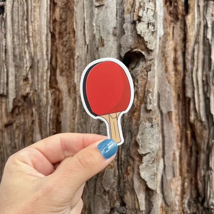 Stick With Finn Ping Pong Paddle Sticker