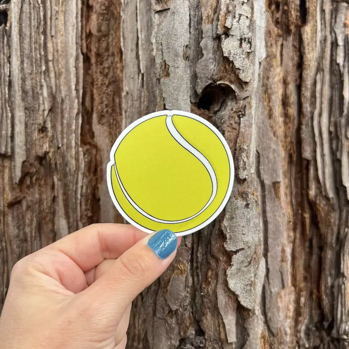 Stick With Finn Tennis Ball Sticker