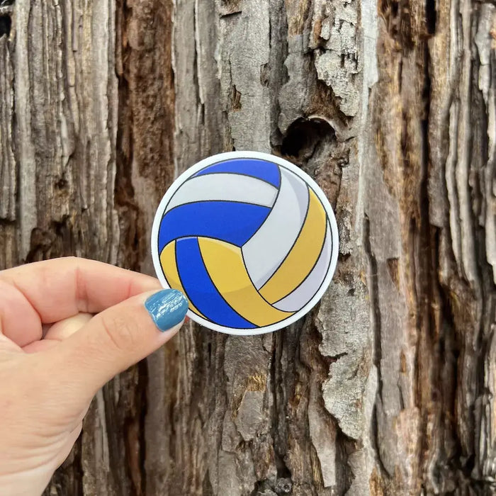 Stick With Finn Volleyball Sticker