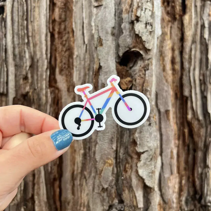 Stick With Finn Mountain Bike Sticker