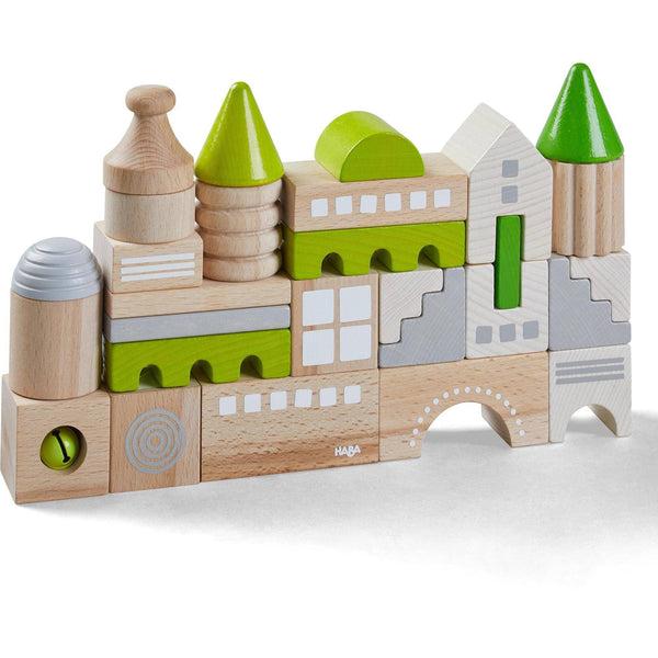 HABA Coburg 28 Piece Wooden Building Blocks