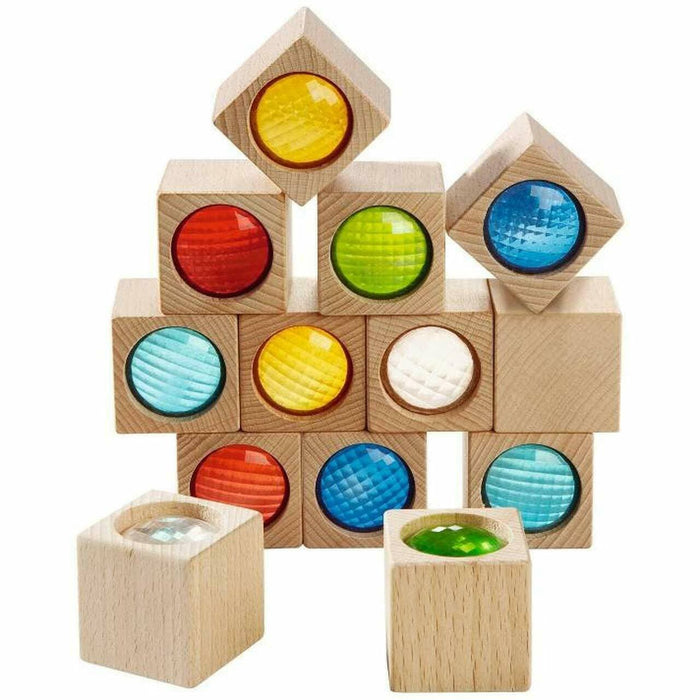 HABA Kaleidoscopic Colored Prisms Building Blocks