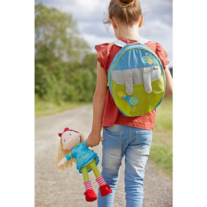 HABA Summer Meadow Backpack to Carry 12" Soft Dolls