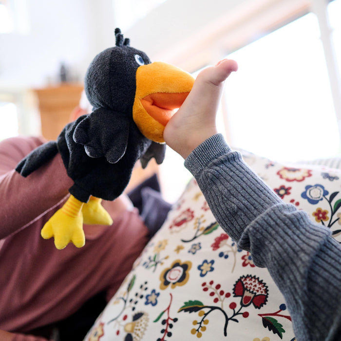 HABA Theo the Raven Glove Puppet