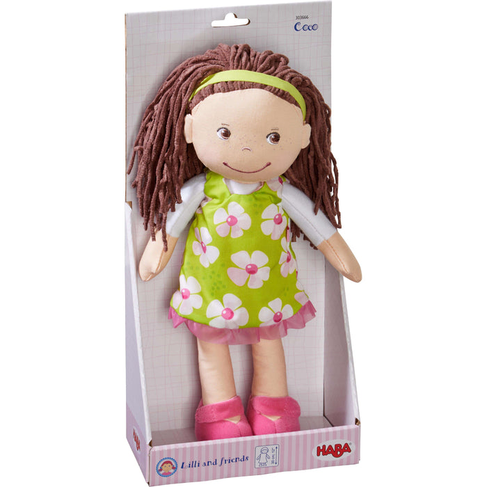 HABA Coco 12" Soft Doll