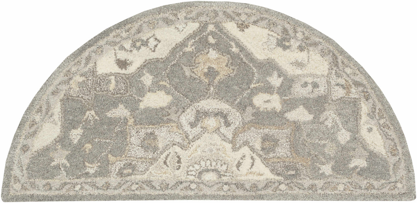 Hauteloom Broomfield 1196 Hand Tufted Taupe Wool Rug