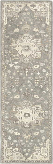 Hauteloom Broomfield 1196 Hand Tufted Taupe Wool Rug