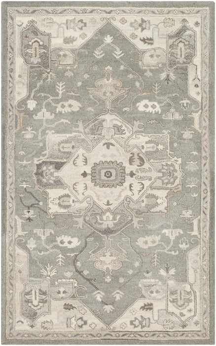 Hauteloom Broomfield 1196 Hand Tufted Taupe Wool Rug