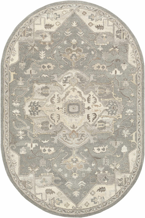 Hauteloom Broomfield 1196 Hand Tufted Taupe Wool Rug