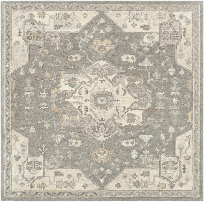 Hauteloom Broomfield 1196 Hand Tufted Taupe Wool Rug