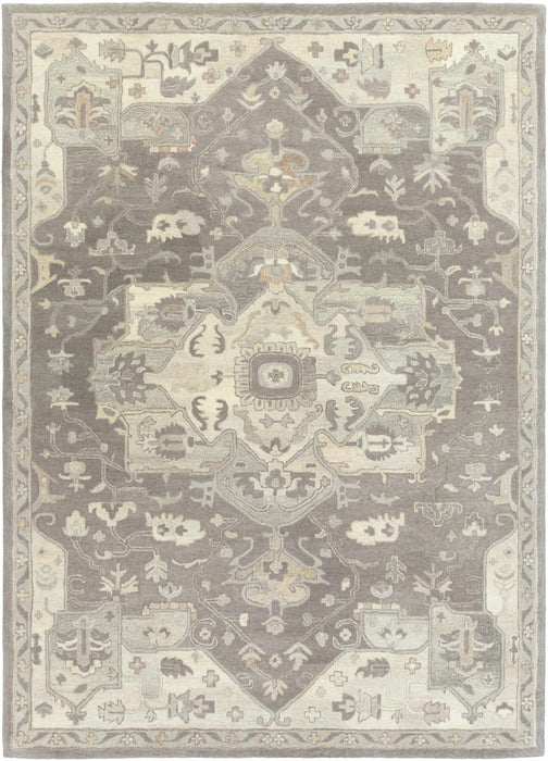 Hauteloom Broomfield 1196 Hand Tufted Taupe Wool Rug