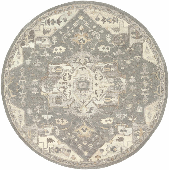 Hauteloom Broomfield 1196 Hand Tufted Taupe Wool Rug