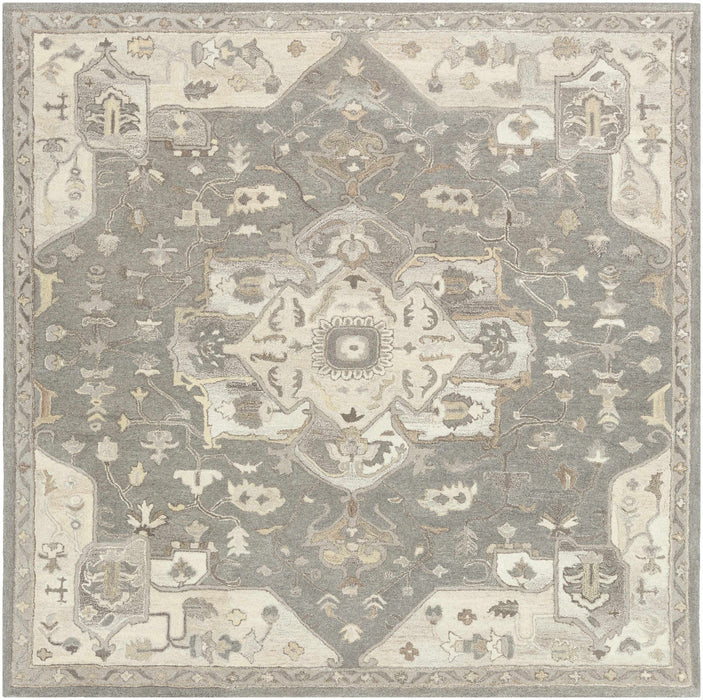 Hauteloom Broomfield 1196 Hand Tufted Taupe Wool Rug