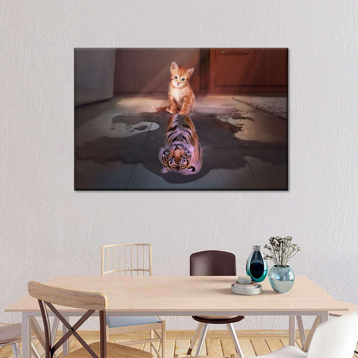 ElephantStock Tiger Kitty Wall Art