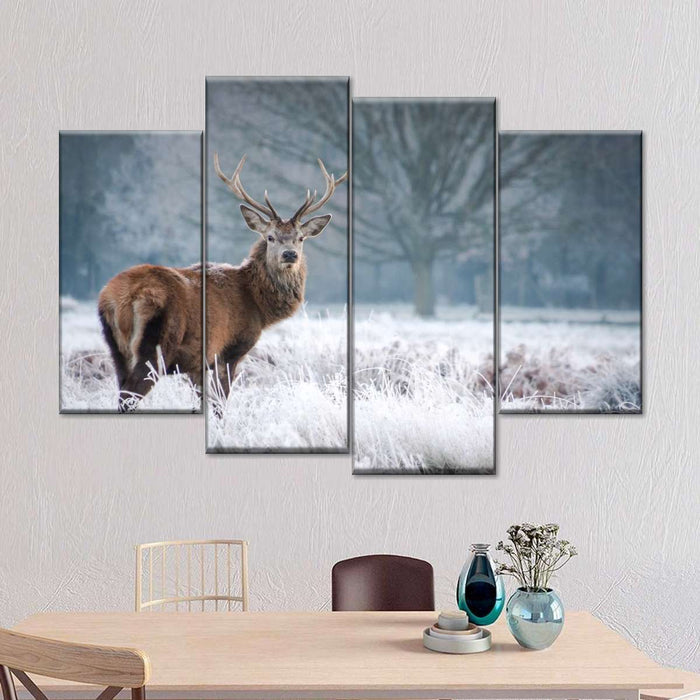 ElephantStock Deer Stare Wall Art