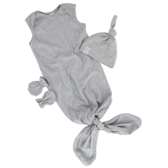 Ely's & Co. Knot Wearable Blanket, Knot Hat & Mitten Set