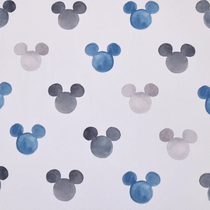 Disney Mickey Watercolor Fitted Mini Crib Sheet