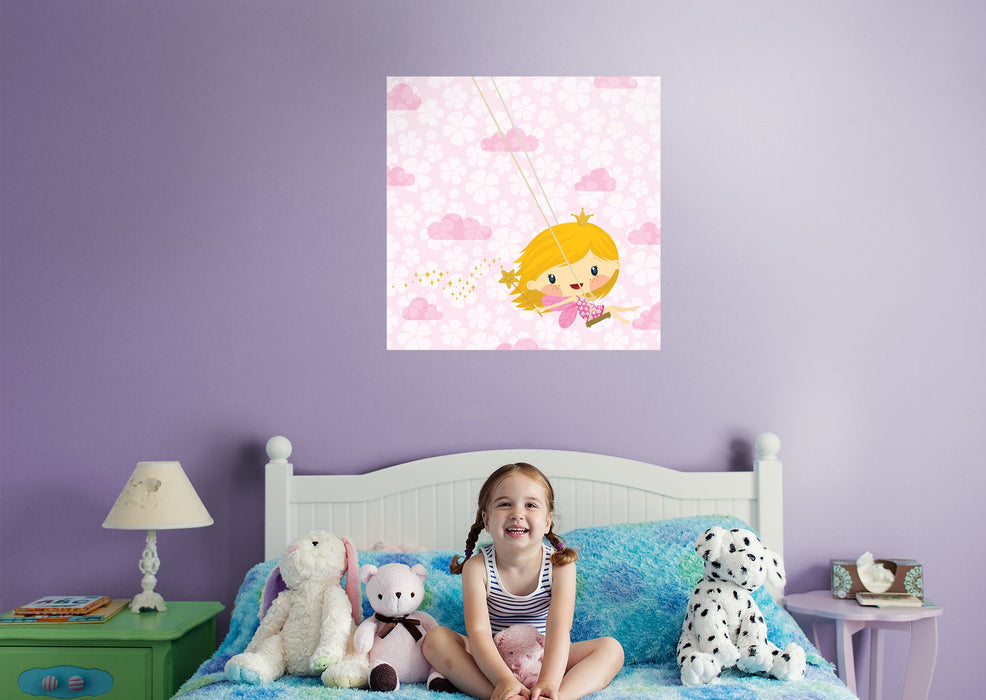 Fathead Nursery: Cradle Mural - Removable Wall Adhesive Decal