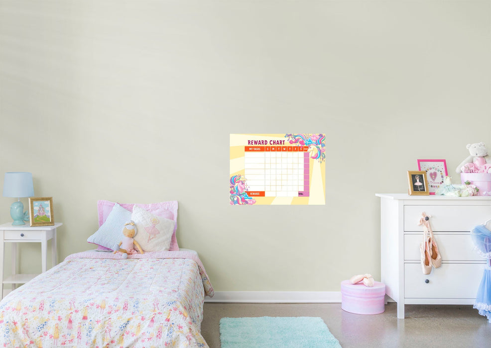 Fathead Magical Creatures: Unicorn Fantasy Dry Erase - Removable Wall Adhesive Decal