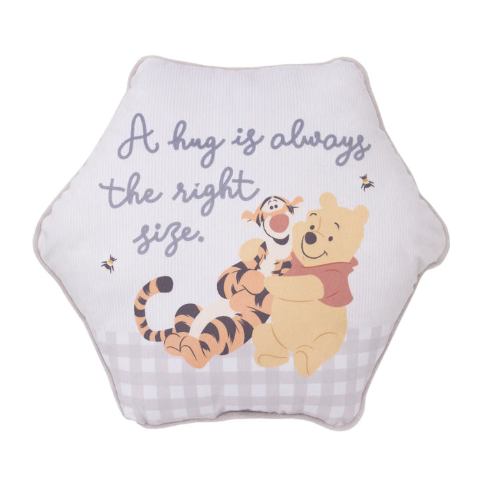Disney Winnie the Pooh "A hug is always the right size" with Tigger Decorative Pillow